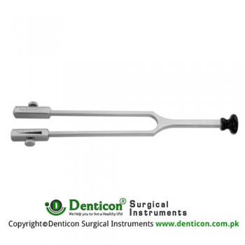 Rydel-Seiffert Tuning Fork Also for Neurology Stainless Steel, Damepers - Frequency without Dampers C 64 - C 128